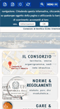 Mobile Screenshot of consorziobonifica11me.it